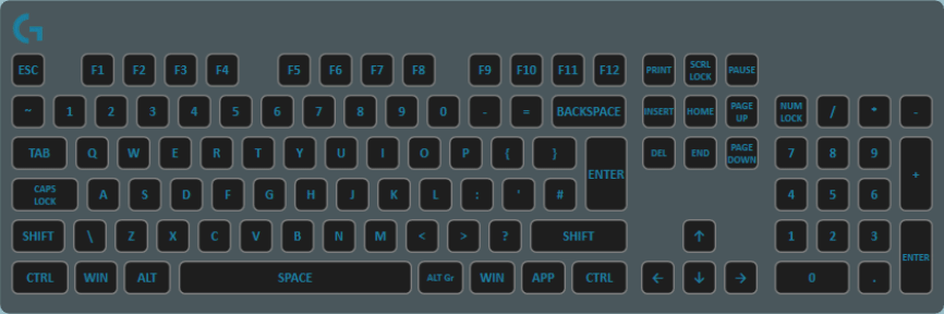Lock layer turning off the numpad lights when the numlock is off